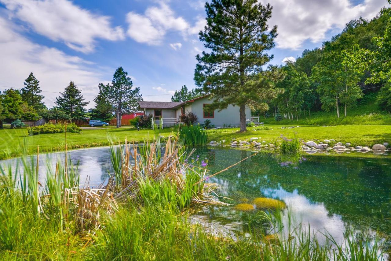 Dog-Friendly Red Lodge Home With On-Site Pond! 外观 照片